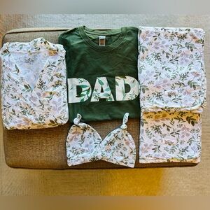 Family matching newborn set